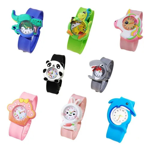 Reloj infantil animalitos