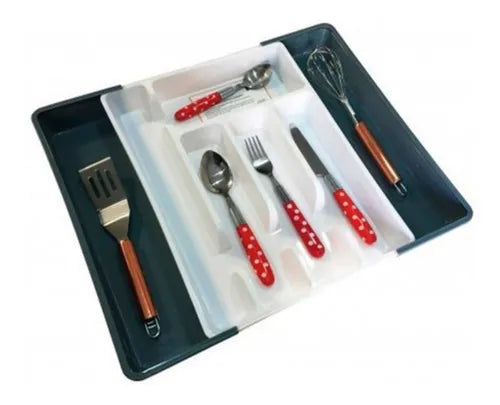 Organizador de cubiertos extensible