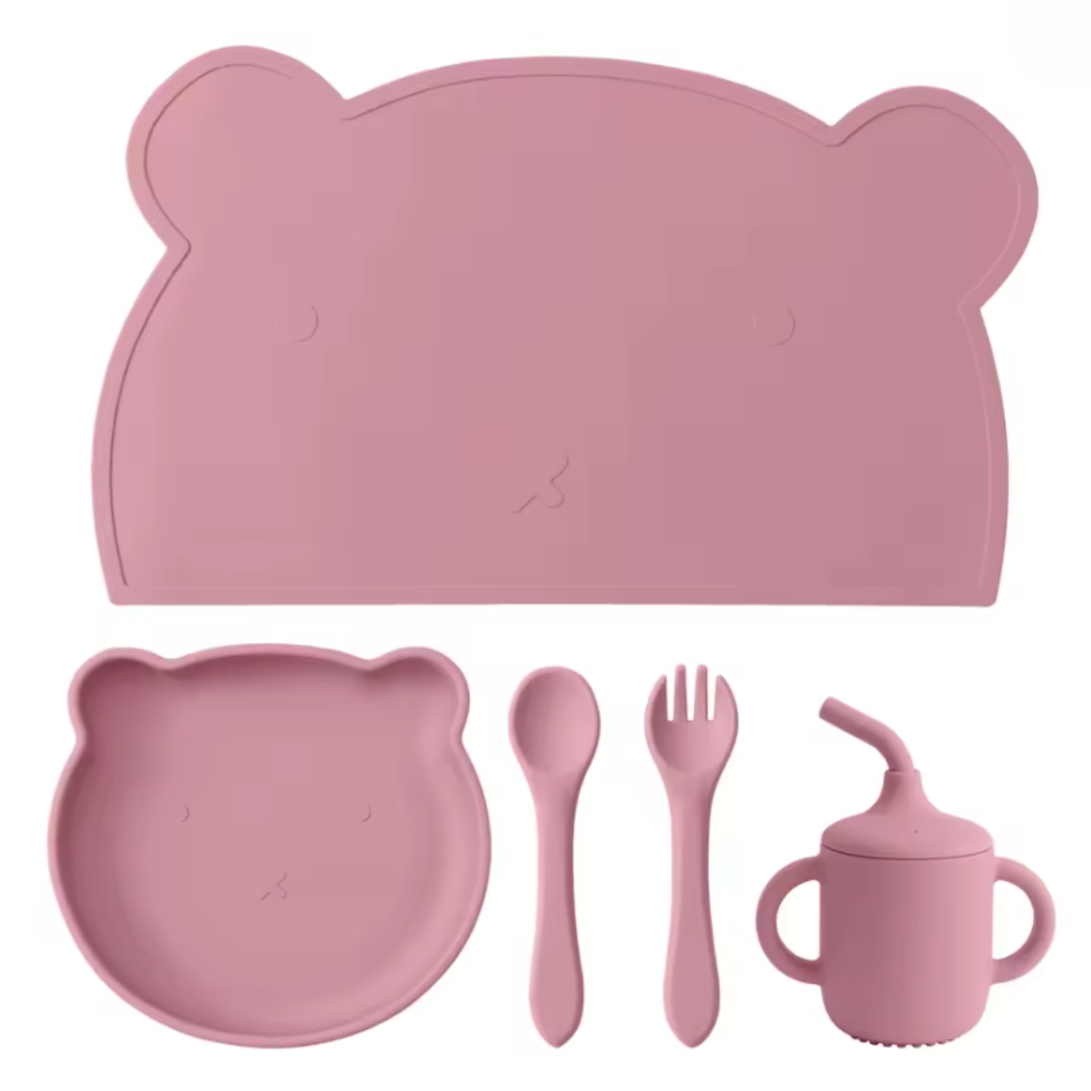 Set Infantil de Silicona x5