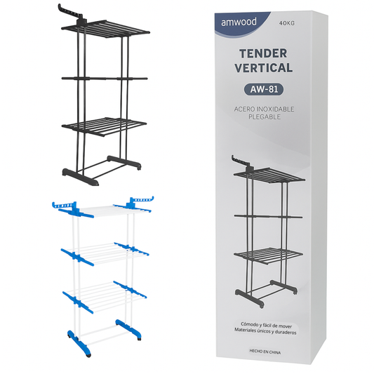 Tender vertical Negro