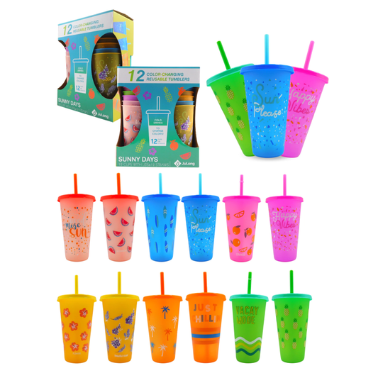 Vaso Magico con sorbete y tapa