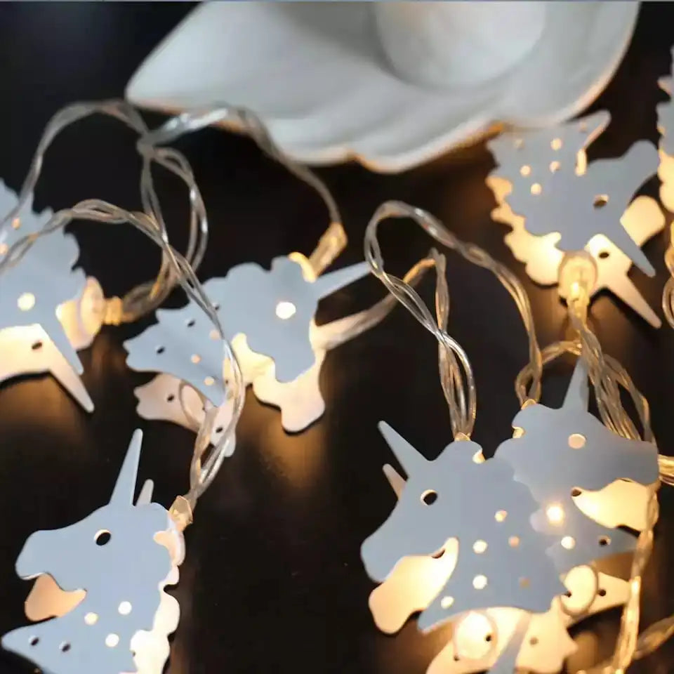 Guirnalda led unicornio c15