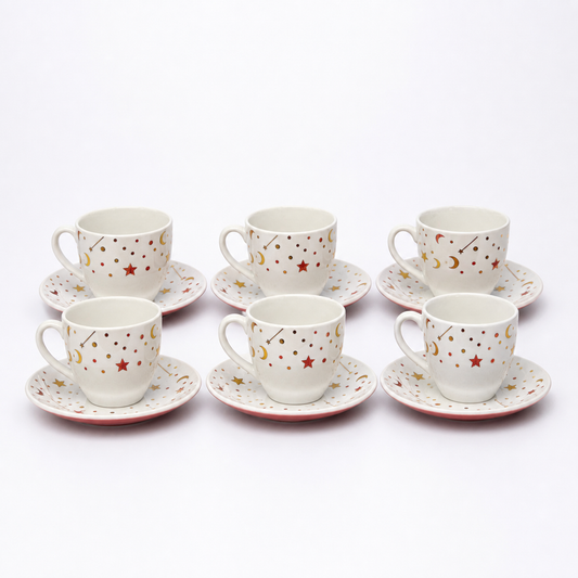 RM21-8 - Set x6 tazas de cafe star