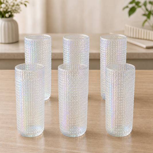 RM26-114 - Vaso largo point tornasolado