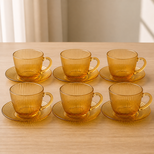 RM26-128 - Set tazas de cafe line gold