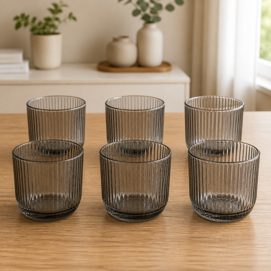 RM26-130 - Vaso corto line grey