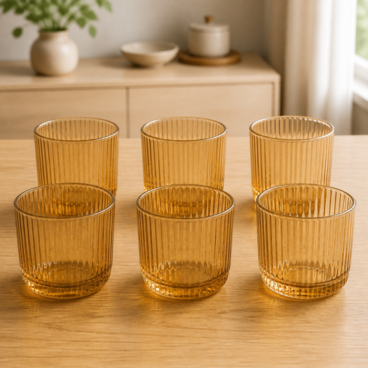 RM26-131 - Vaso corto line gold