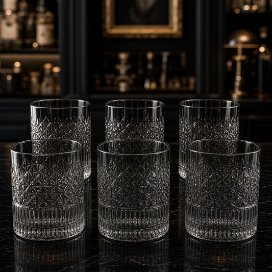 RM42-106 - Set x6 vasos Whisky Deli Grey - set x6