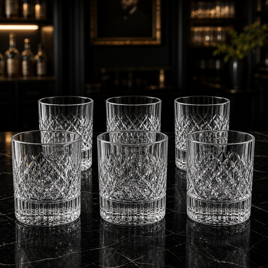 RM42-109 - Set x6 vasos Whisky translucidos - set x6