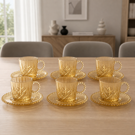 RM42-80 - Set x 6 tazas Stylo Gold