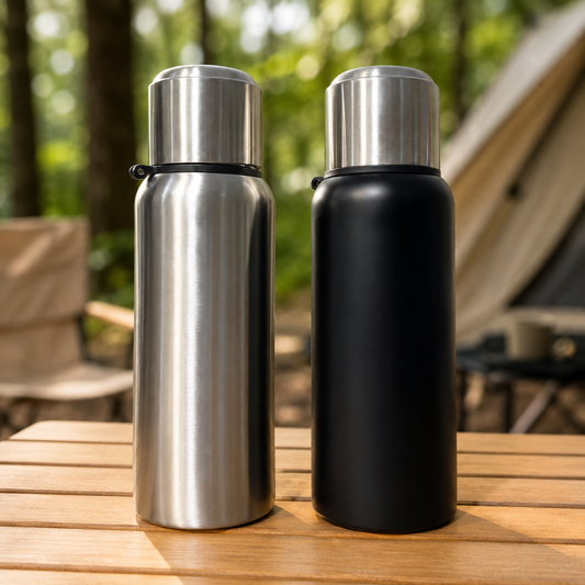 Termo de Acero Inoxidable con Taza e Infusor 600 ml