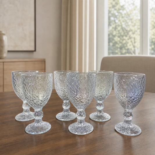 Set x6 Copas de vino Alaska Colorfull
