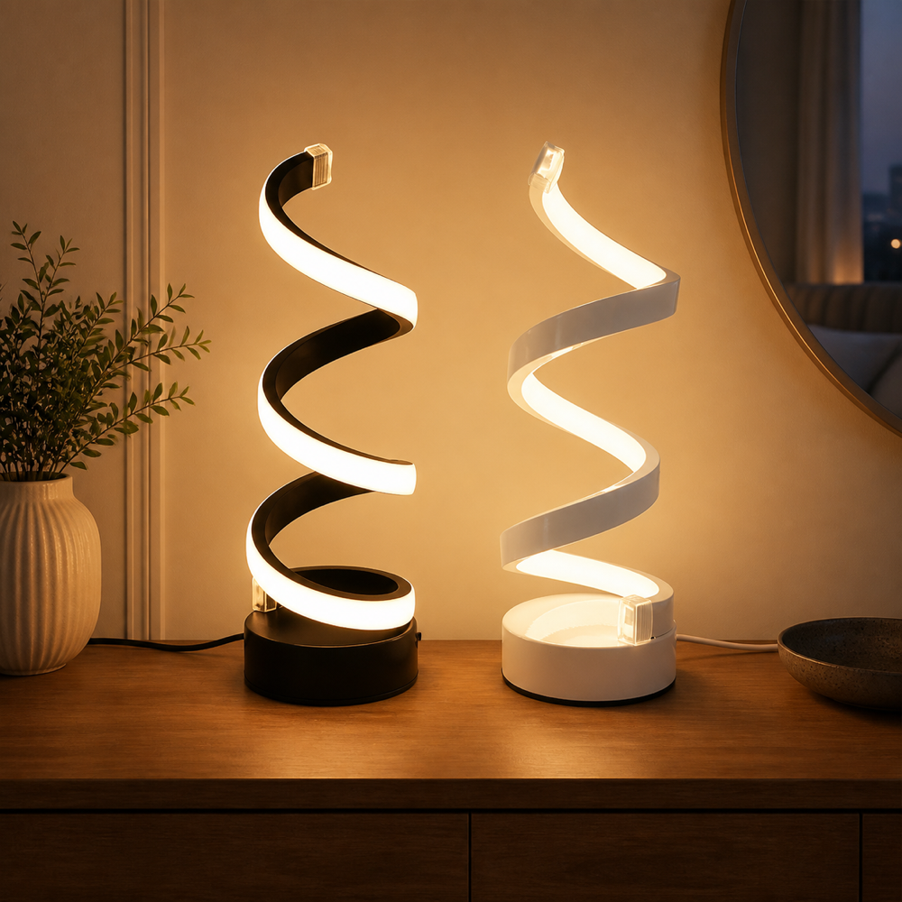 Lámpara LED Espiral 1 en ambiente lifestyle