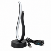 Lámpara LED de Escritorio Bucle 2 USB
