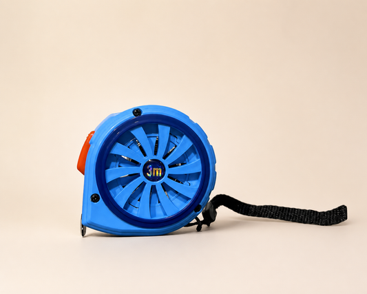 Cinta Métrica Azul 3 m x 19 mm