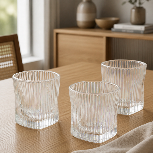 Set x6 vasos bajos curved tornasol lifestyle RM42-87