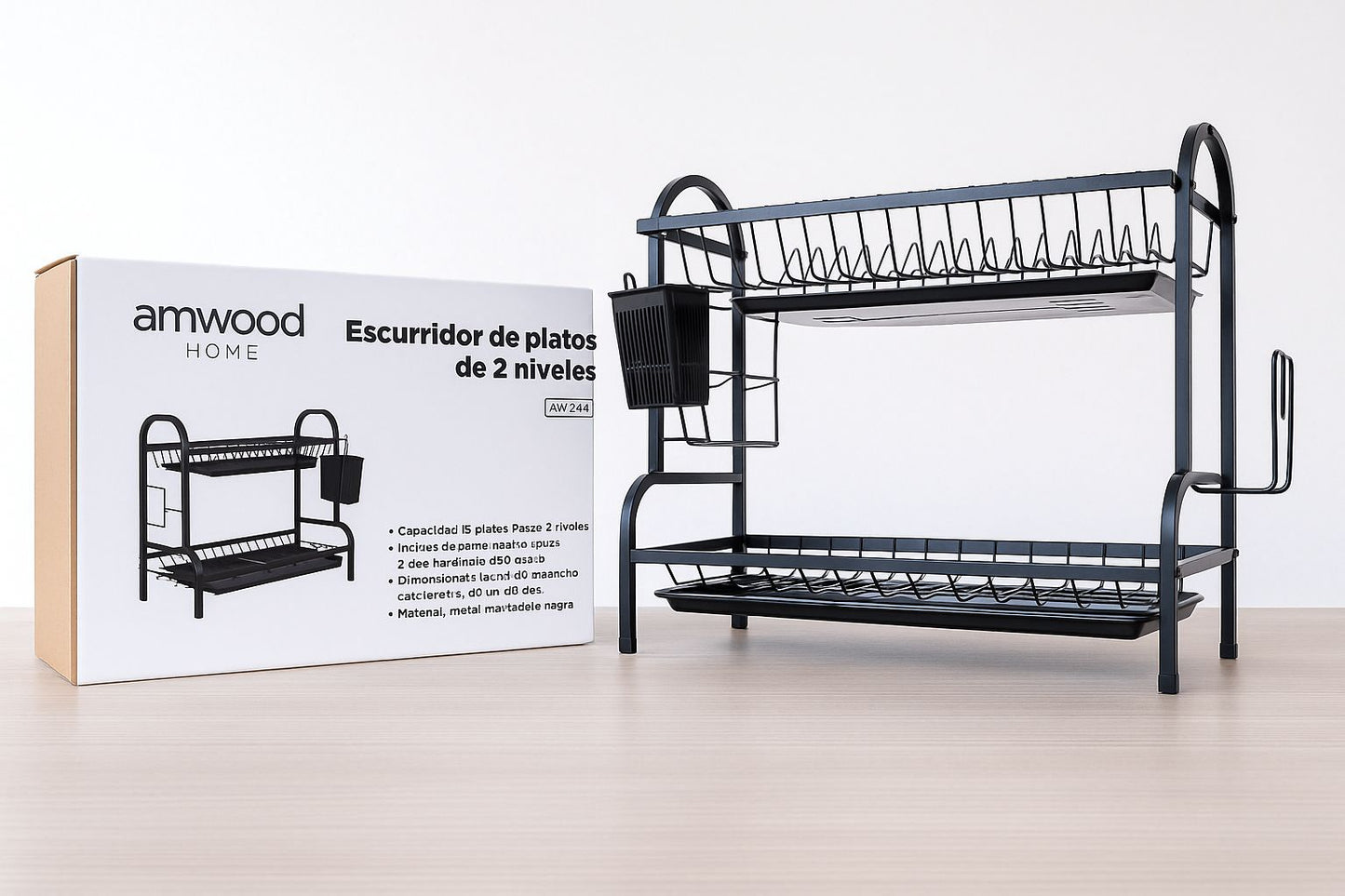 Escuridor de platos 2 niveles