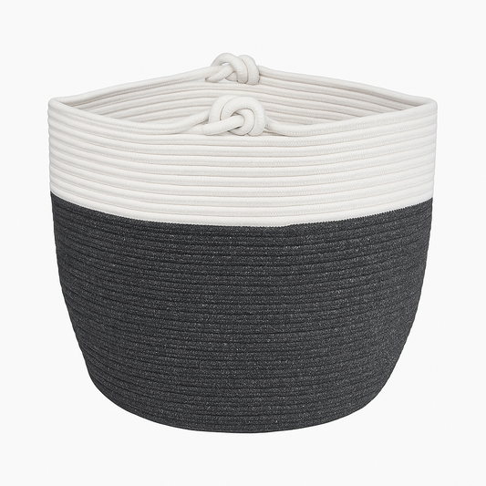 Bolso trenzado bi color