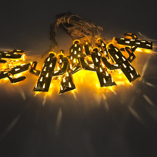 Guirnalda led cactus dorado