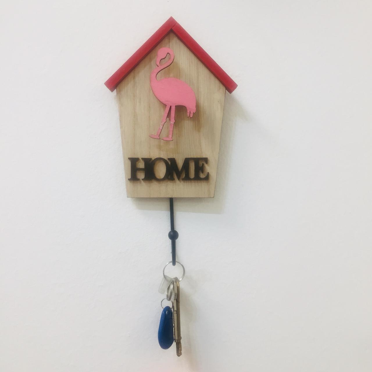 Perchero vintage casita