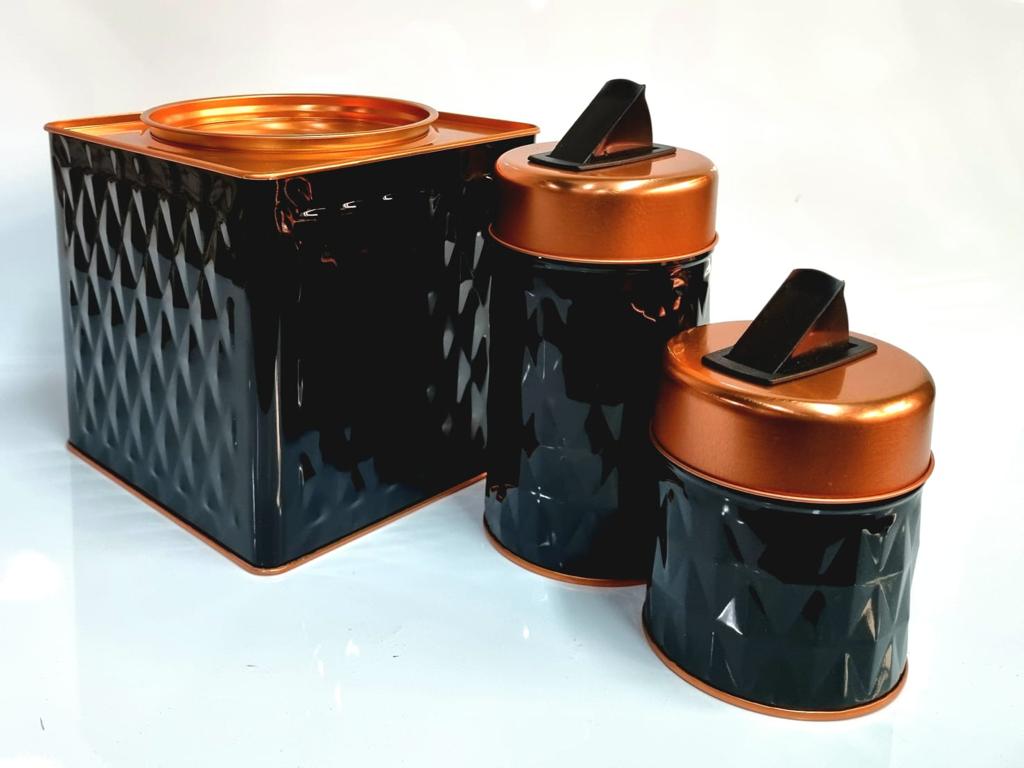 Set de yerbero y azucarero relieve