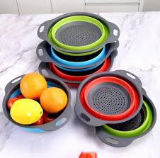 Colador plegable redondo