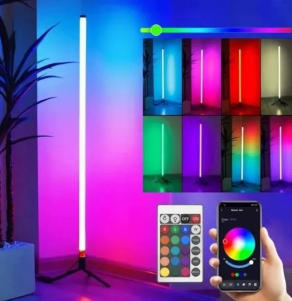lampara led de pie RGB