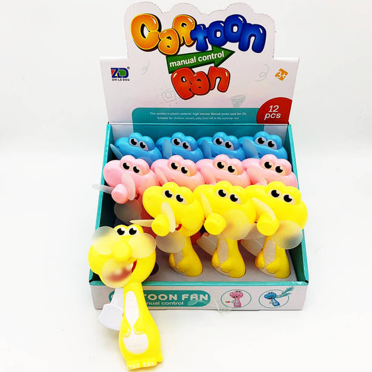 Ventilador de mano dinosaurio