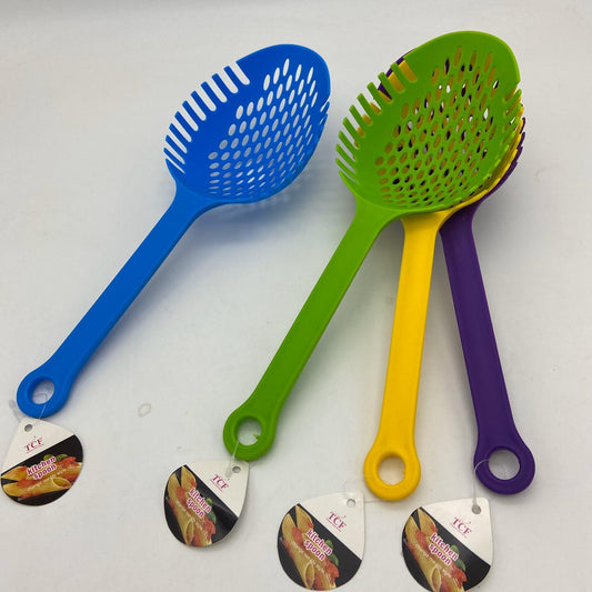 Cuchara escurridora oval