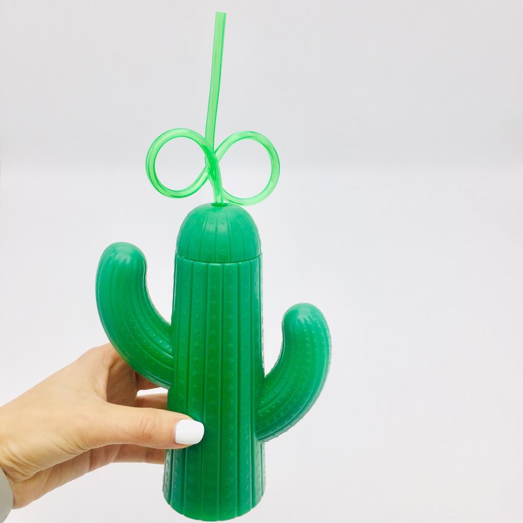 Vaso cactus con sorbete