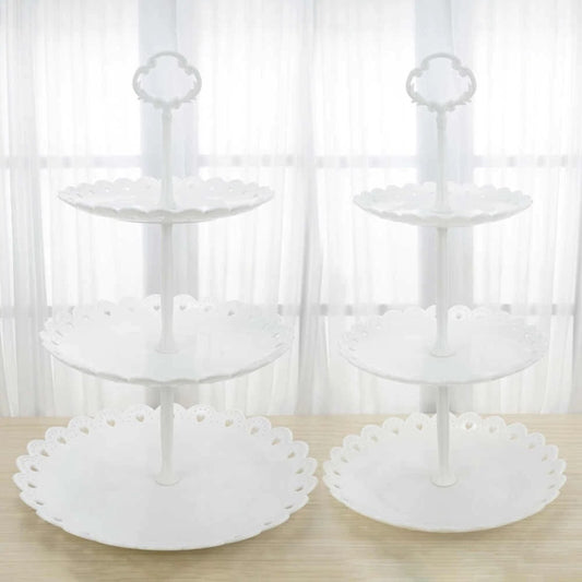 Bandeja 3 pisos corazon