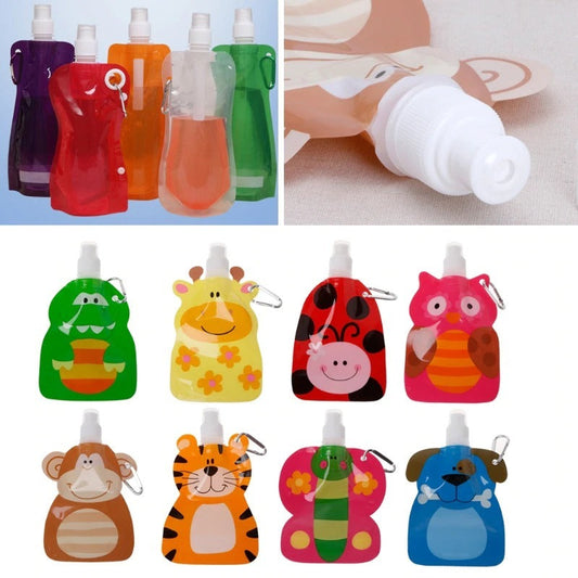 Botella plegable infantil
