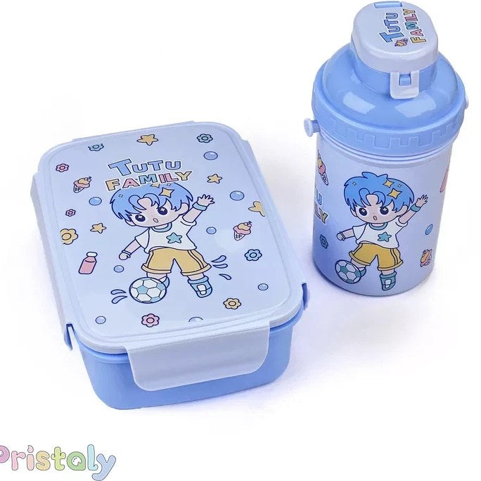 Contenedor con botella plástica