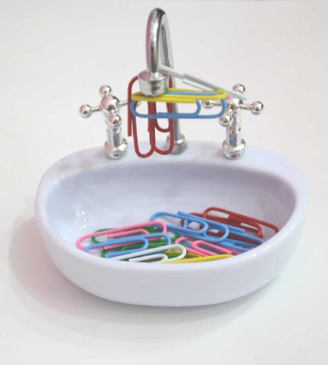 Canilla porta clip con iman