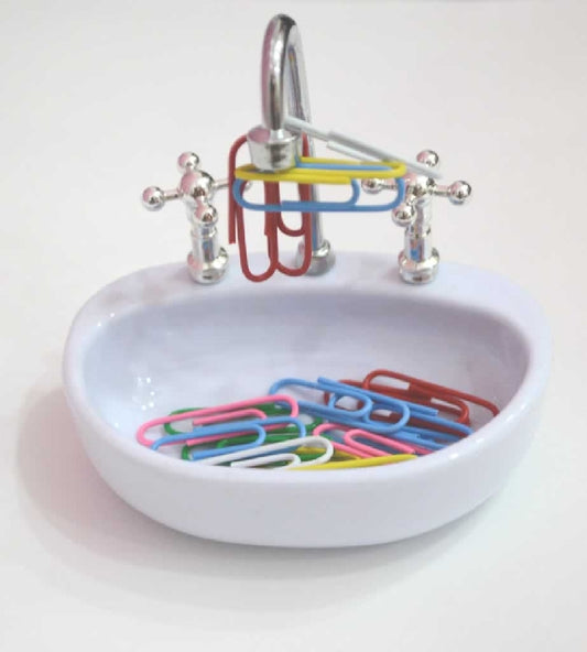 Canilla porta clip con iman