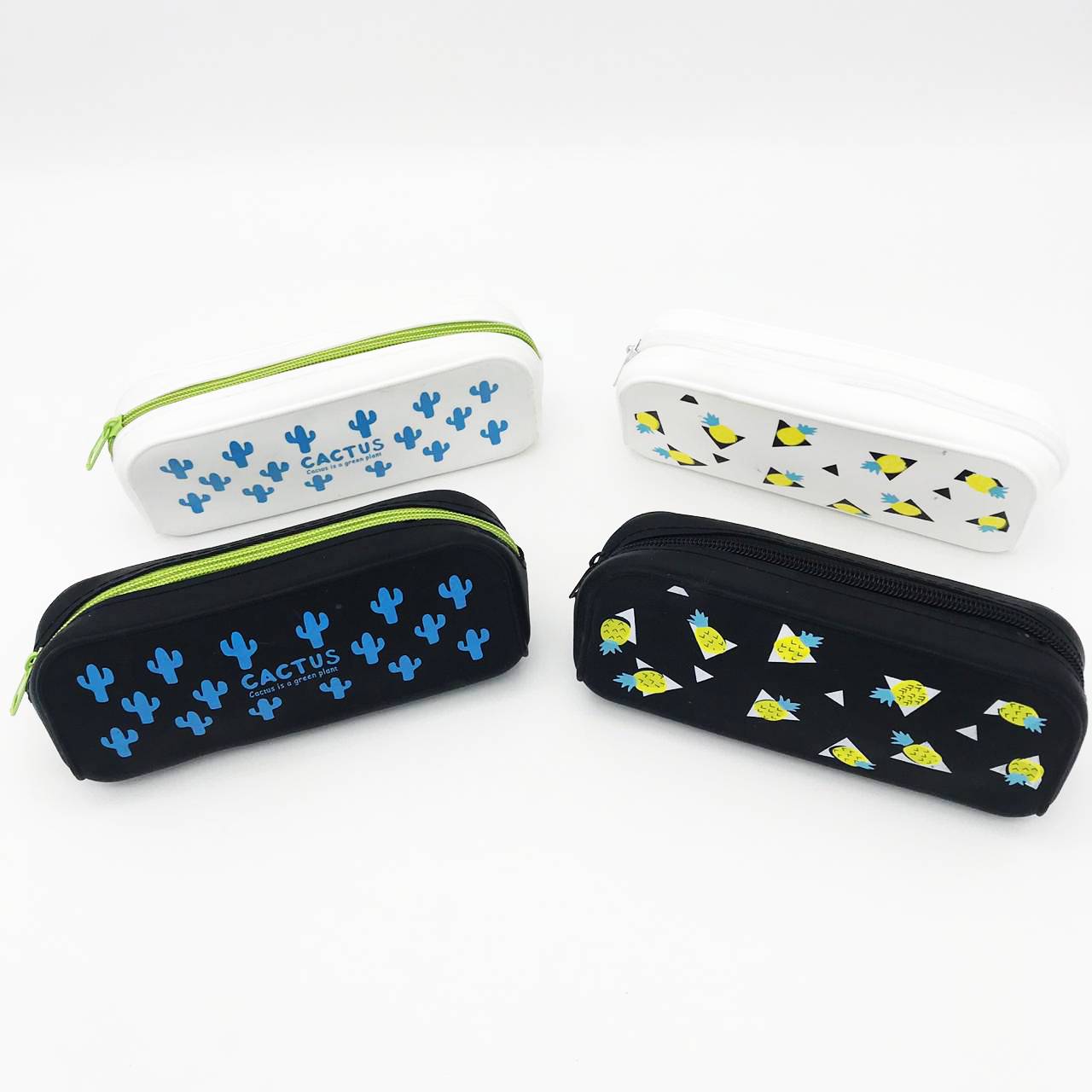 Cartuchera silicona cactus