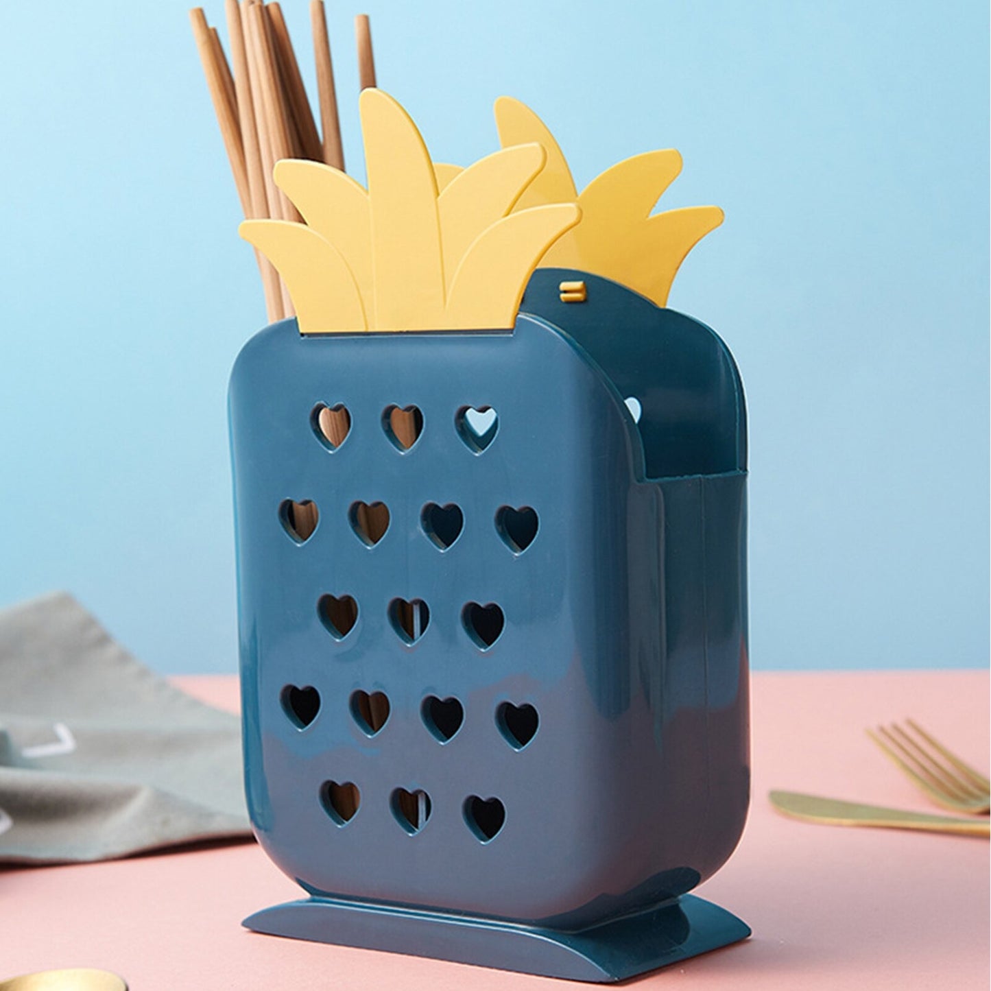 Escurridor de cubiertos ananá