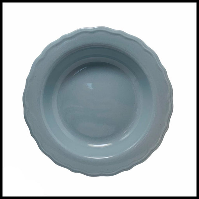 Plato hondo juliet gris