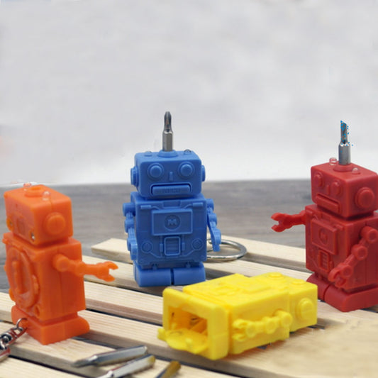 Llavero robot destornillador