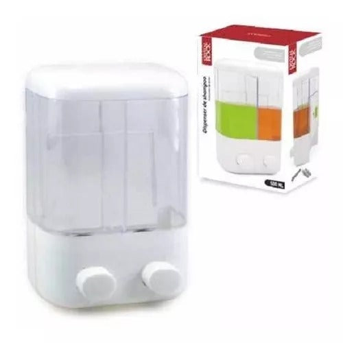 Dispenser doble de pared