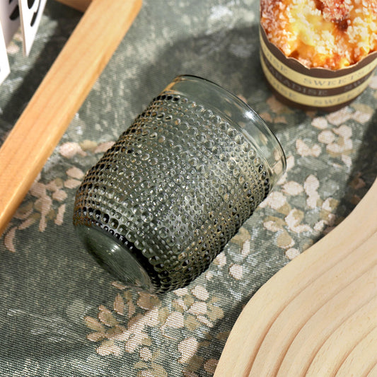 Vaso corto point grey