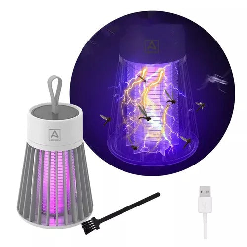 Lampara atrapa moscas y mosquitos