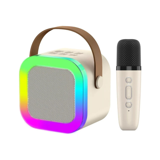 Parlante con microfono karaoke