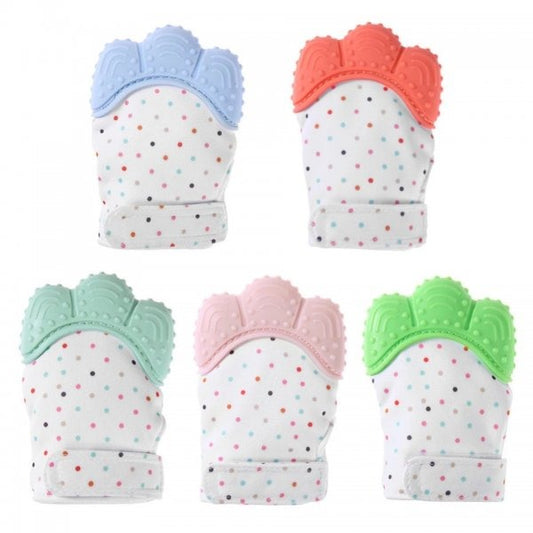 Guante mordillo de silicona