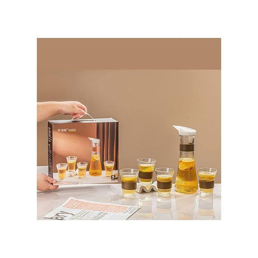 Jarra con 4 vasos line