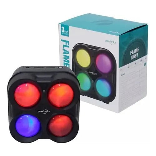 Parlante recargable 3"