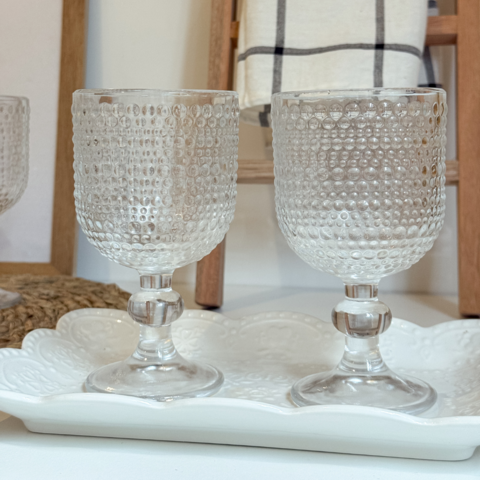 Copa de vino point tornasolada