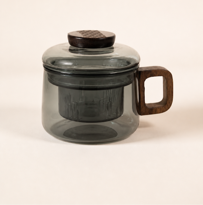 Taza con Infusor Gris Humo - RM47-88
