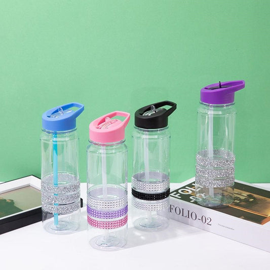 Botella con pico brillos