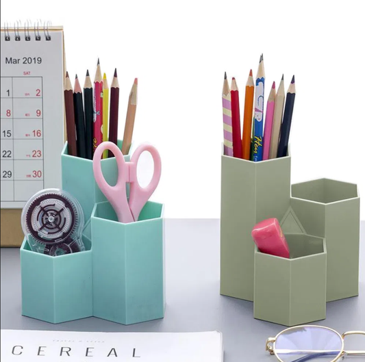 Porta lapices exagon